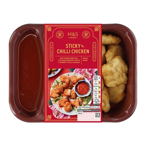 M&S Sticky Chilli Chicken thumbnail 2
