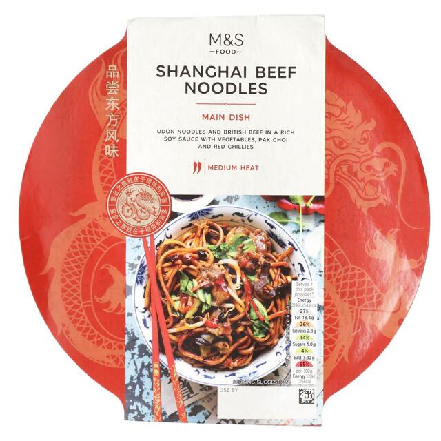 M&S Shanghai Beef Noodles