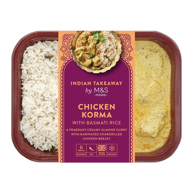 M&S Chicken Korma with Basmati Rice
