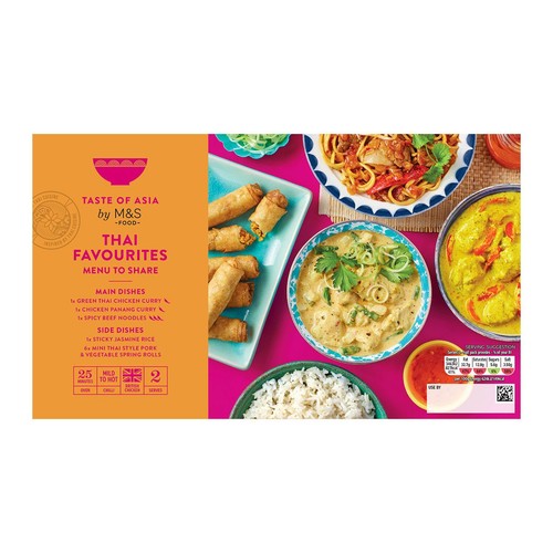 M&S Thai Favourites Takeaway Box - Taste of Asia thumbnail 2
