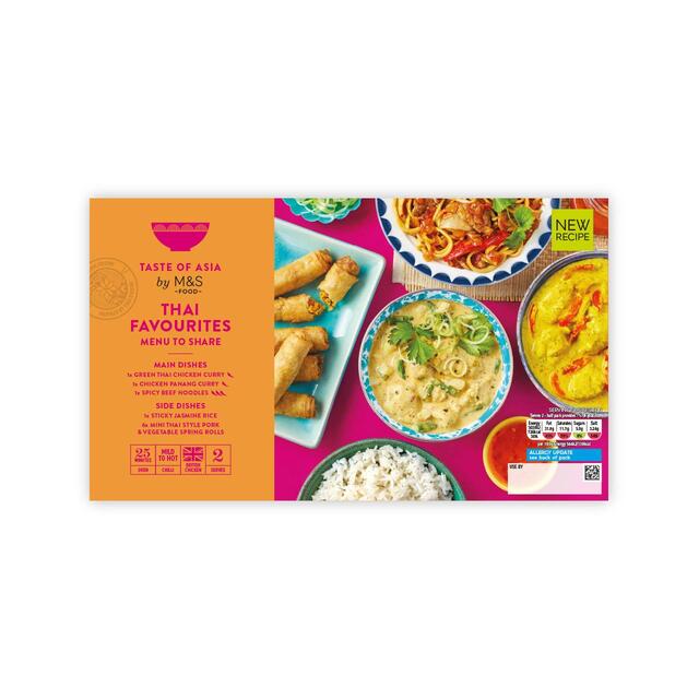 M&S Thai Favourites Takeaway Box - Taste of Asia