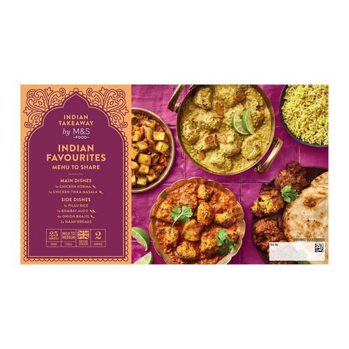 M&S Indian Favourites Takeaway Box thumbnail 3