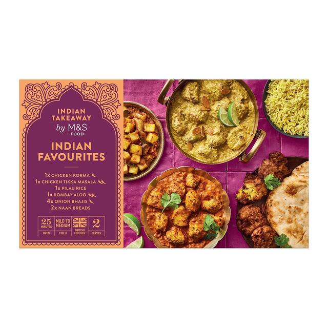 M&S Indian Favourites Takeaway Box