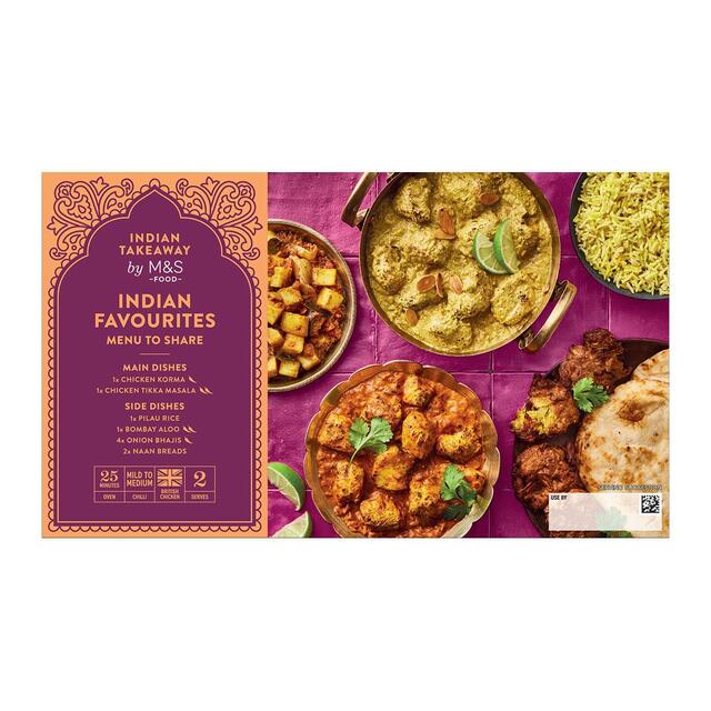 M&S Indian Favourites Takeaway Box thumbnail 2