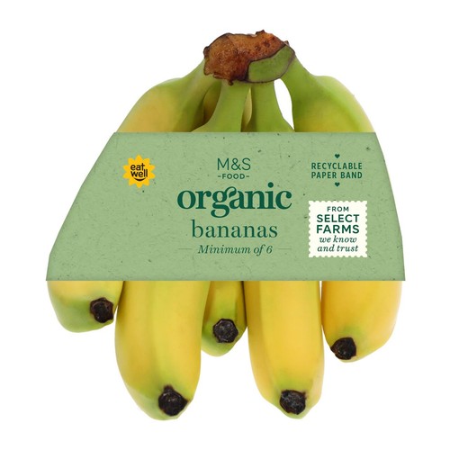 M&S Organic Fairtrade Bananas thumbnail 2