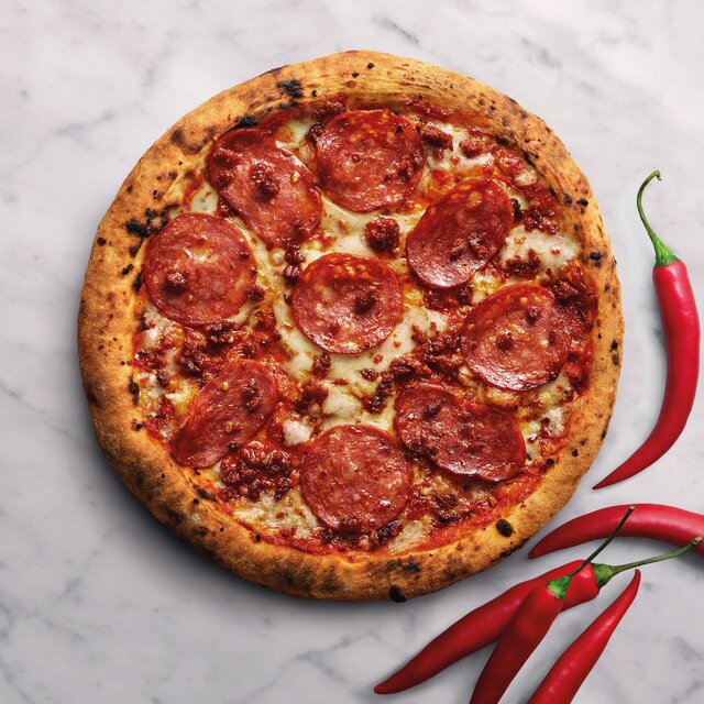 Crosta Mollica Stromboli Sourdough Pizza with Pepperoni & Spicy Salami thumbnail 3