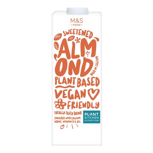 M&S Plant Kitchen Sweetened Almond Drink