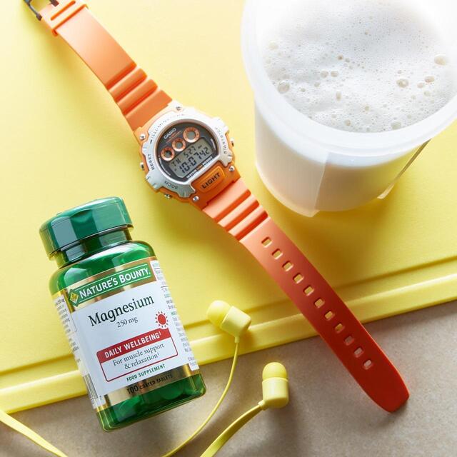 Nature's Bounty Magnesium Supplement Tablets 250mg thumbnail 2