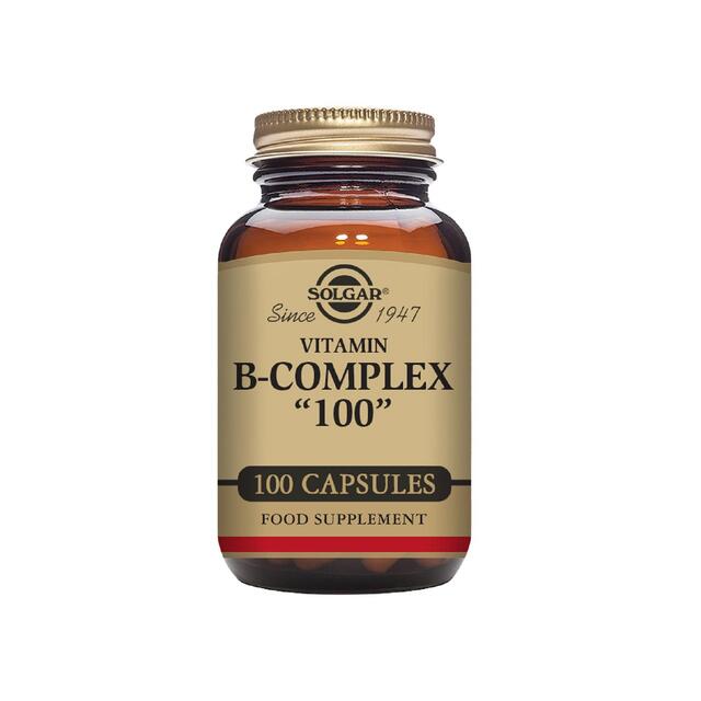 Solgar Extra High Potency Vitamin B-Complex Supplement Vegetable Capsules thumbnail 2