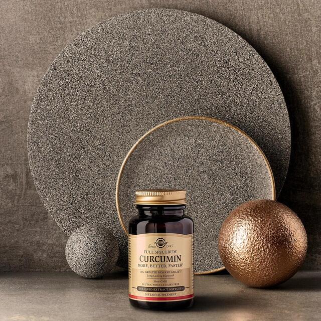 Solgar Full Spectrum Curcumin Supplement Soft Gel Capsules thumbnail 5