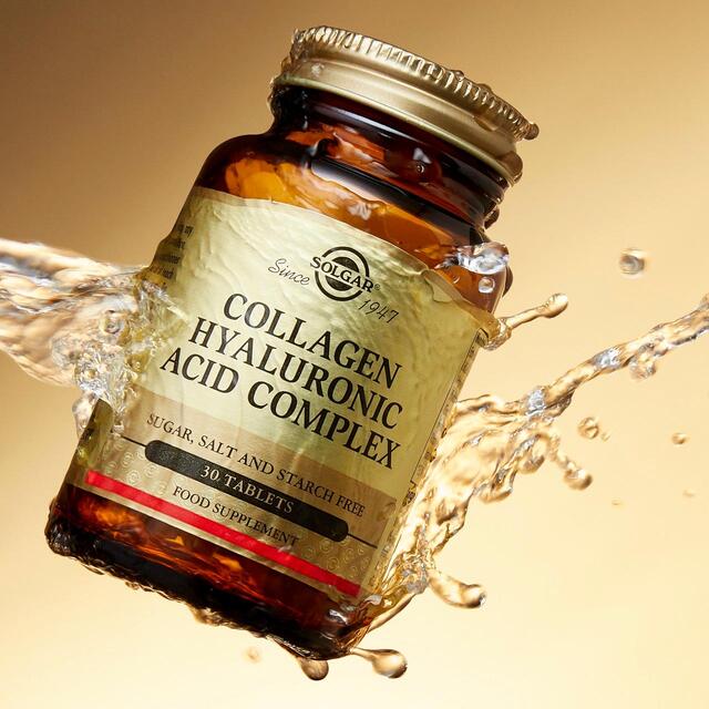 Solgar Collagen Hyaluronic Acid Complex Supplement Tablets thumbnail 4