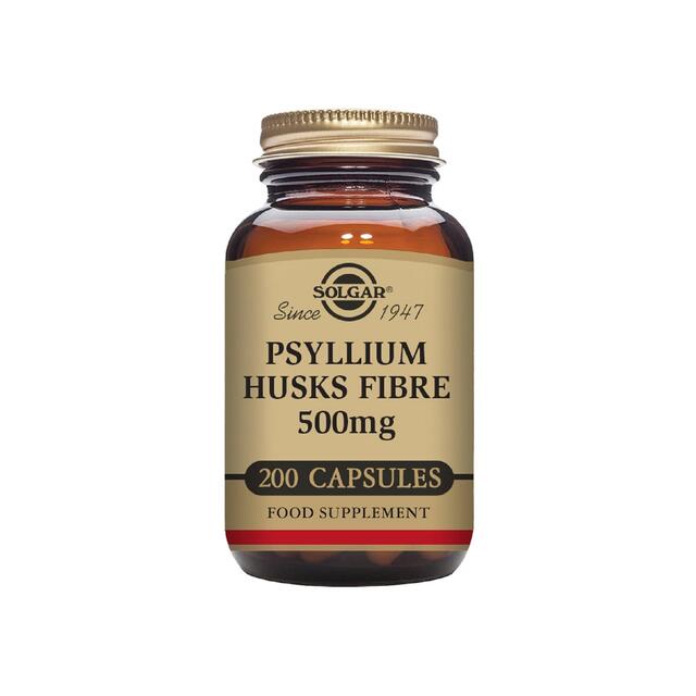 Solgar Psyllium Husks Fibre Vegetable Capsules 500mg thumbnail 3