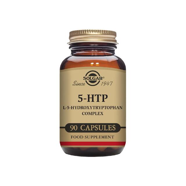 Solgar 5-HTP L-5-Hydroxytryptophan Complex Vegetable Capsules thumbnail 2