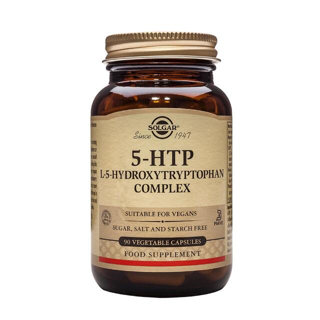 Solgar 5-HTP L-5-Hydroxytryptophan Complex Vegetable Capsules thumbnail 3