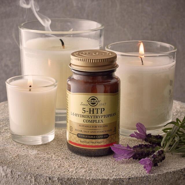 Solgar 5-HTP L-5-Hydroxytryptophan Complex Vegetable Capsules thumbnail 4