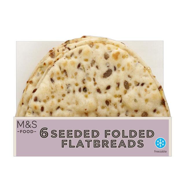 M&S Seeded Folded Flatbreads