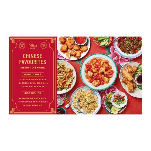 M&S Chinese Favourites Takeaway Box