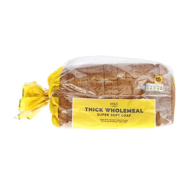 M&S Super Soft Wholemeal Thick Sliced Bread
