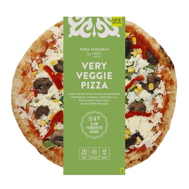 M&S Very Veggie Woodfired & Stonebaked Pizza