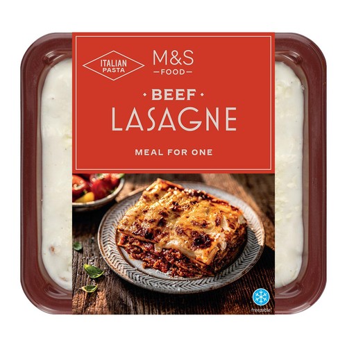 M&S Beef Lasagne Serves 1