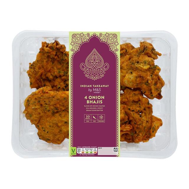 M&S 4 Onion Bhajis thumbnail 2