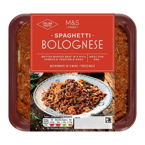 M&S Spaghetti Bolognese Serves 1 thumbnail 4