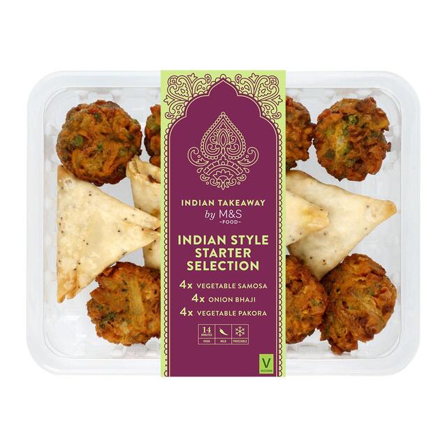 M&S Indian Starter Selection