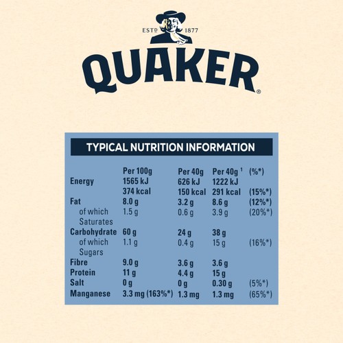 Quaker Porridge Oats thumbnail 7