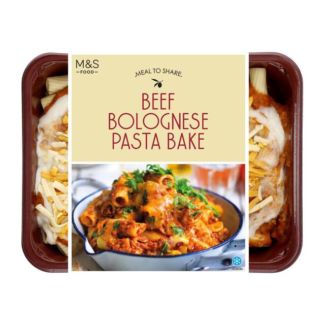 M&S Beef Bolognese Pasta Bake Meal to Share