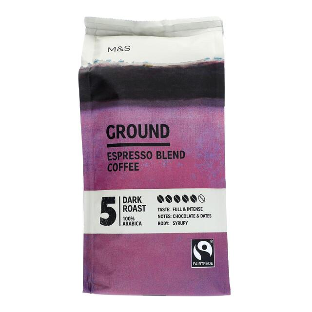 M&S Fairtrade Espresso Ground Coffee