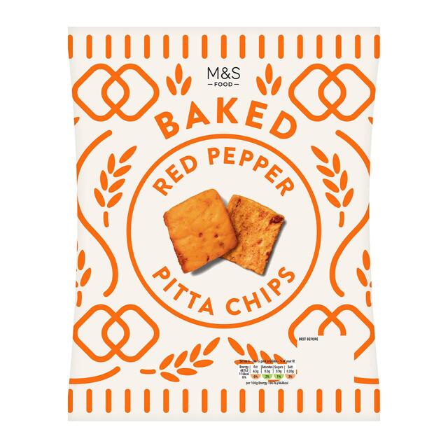 M&S Red Pepper Pitta Chips thumbnail 2