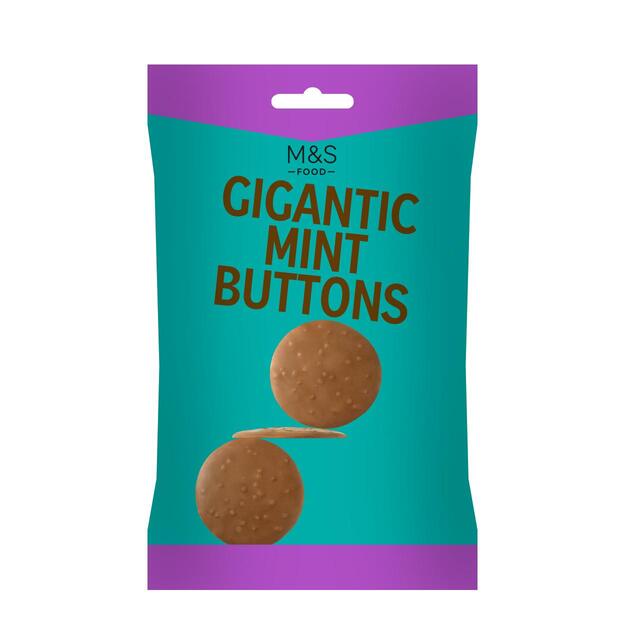 M&S Gigantic Mint Chocolate Buttons