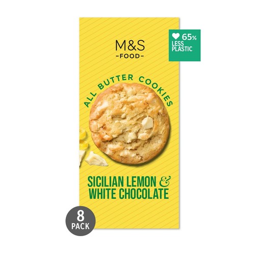 M&S Sicilian Lemon & White Chocolate Cookies