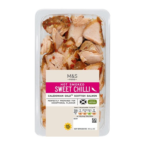 M&S Scottish Smoked Salmon Flakes with Sweet Chilli thumbnail 2