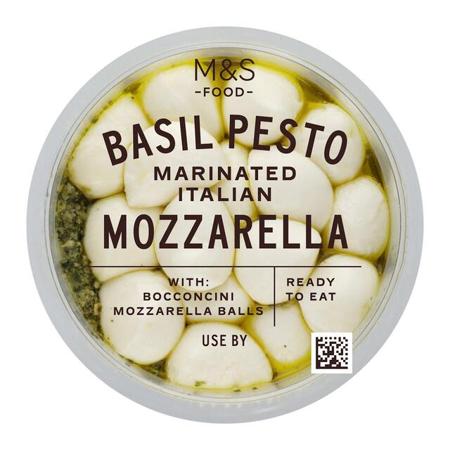 M&S Marinated Italian Pesto Mozzarella thumbnail 2