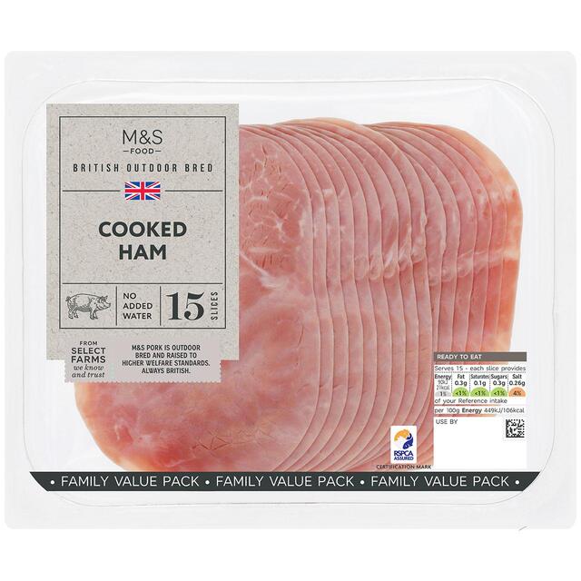 M&S British Sliced Ham