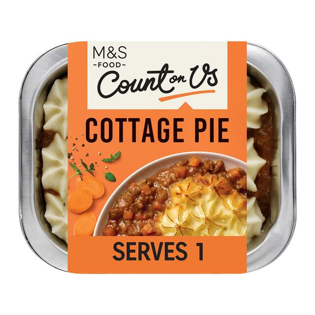 M&S Count On Us Cottage Pie