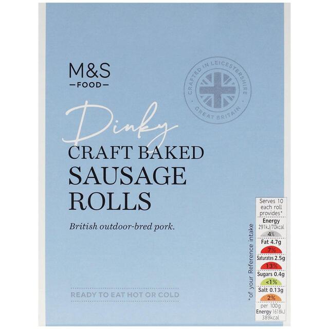 M&S Dinky Sausage Rolls thumbnail 2