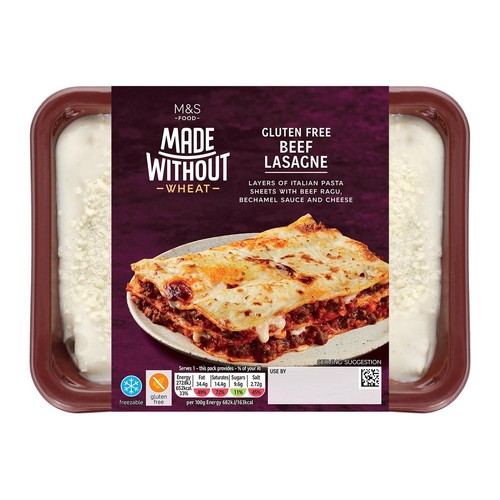 M&S Made Without Wheat Beef Lasagne thumbnail 2