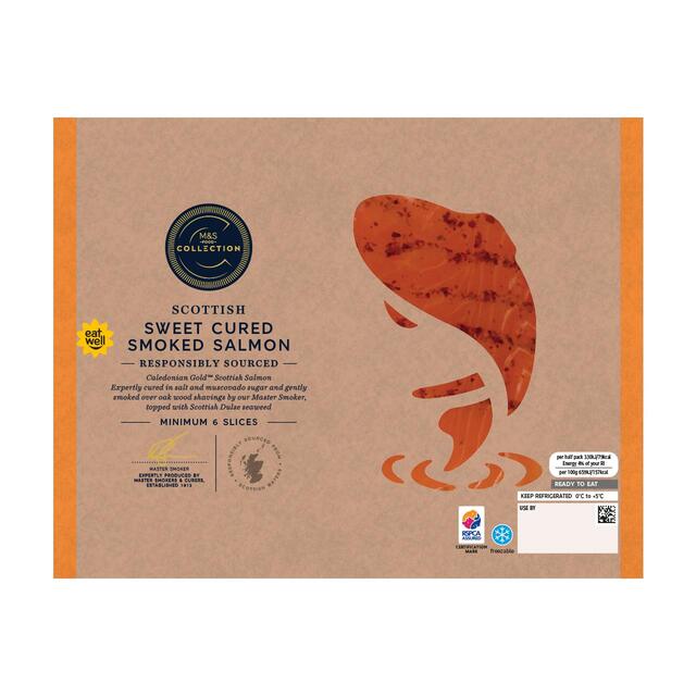 M&S Collection Sweetcure Smoked Salmon thumbnail 2