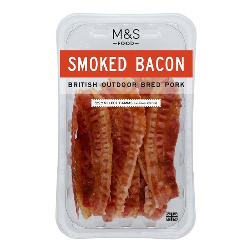 M&S British Crispy Smoked Bacon Strips