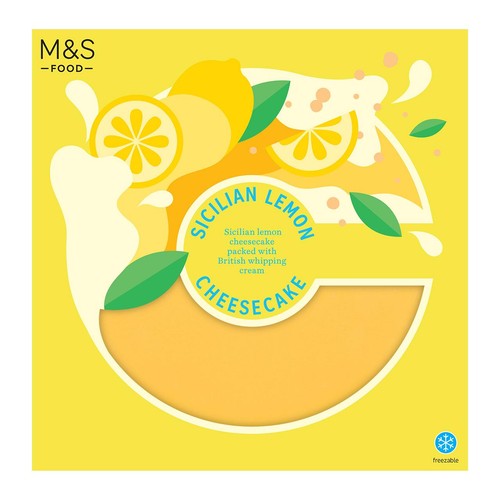 M&S Lemon Cheesecake