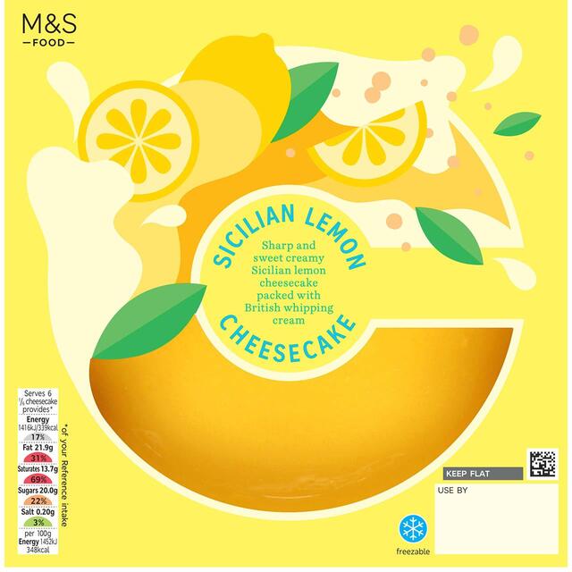 M&S Lemon Cheesecake