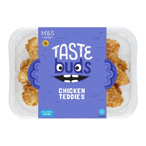 M&S Taste Buds Breaded Chicken Teddies