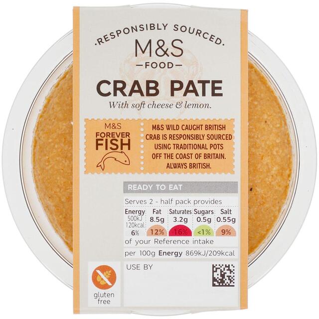 M&S Smooth Crab Pate