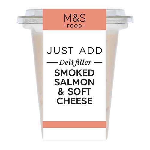M&S Smoked Salmon & Soft Cheese Deli Filler