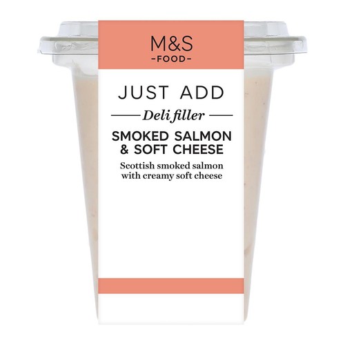 M&S Smoked Salmon & Soft Cheese Deli Filler thumbnail 2