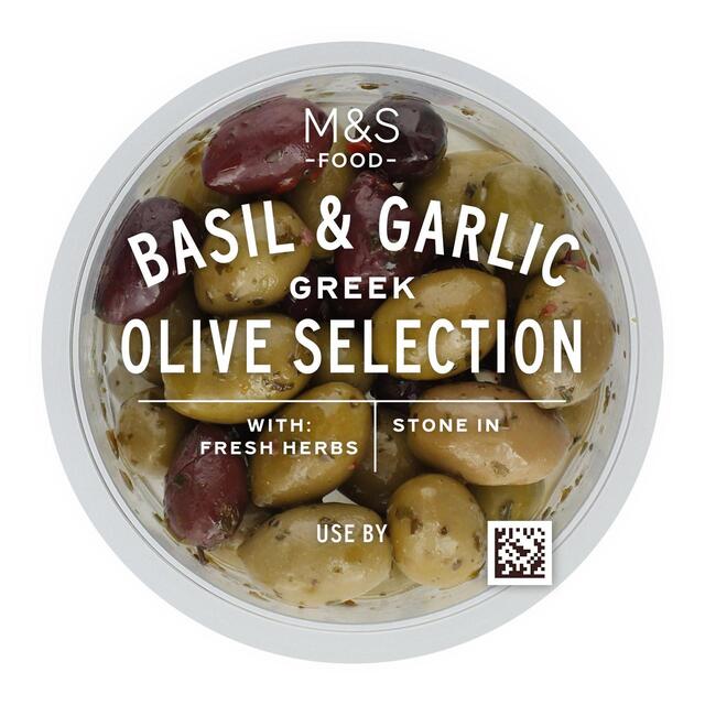 M&S Basil & Garlic Marinated Olive Selection thumbnail 2