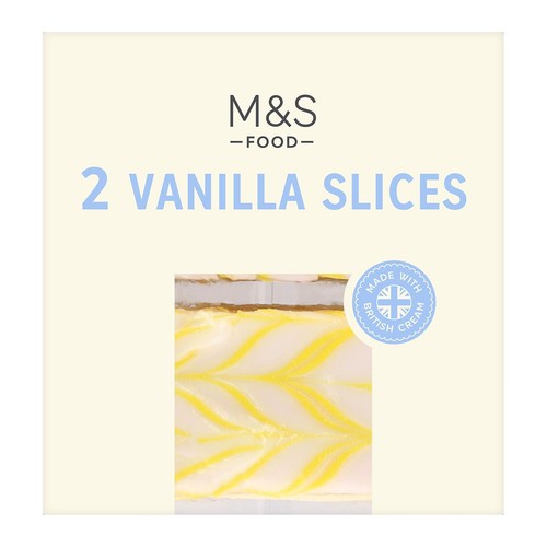 M&S 2 Vanilla Slices