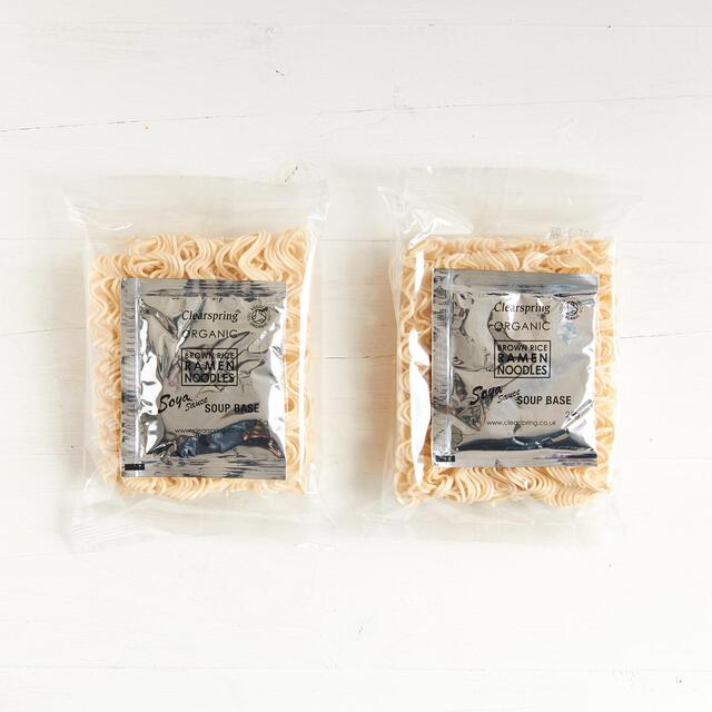 Clearspring Japanese Shoyu Ramen Noodles with Soya Sauce Soup thumbnail 3